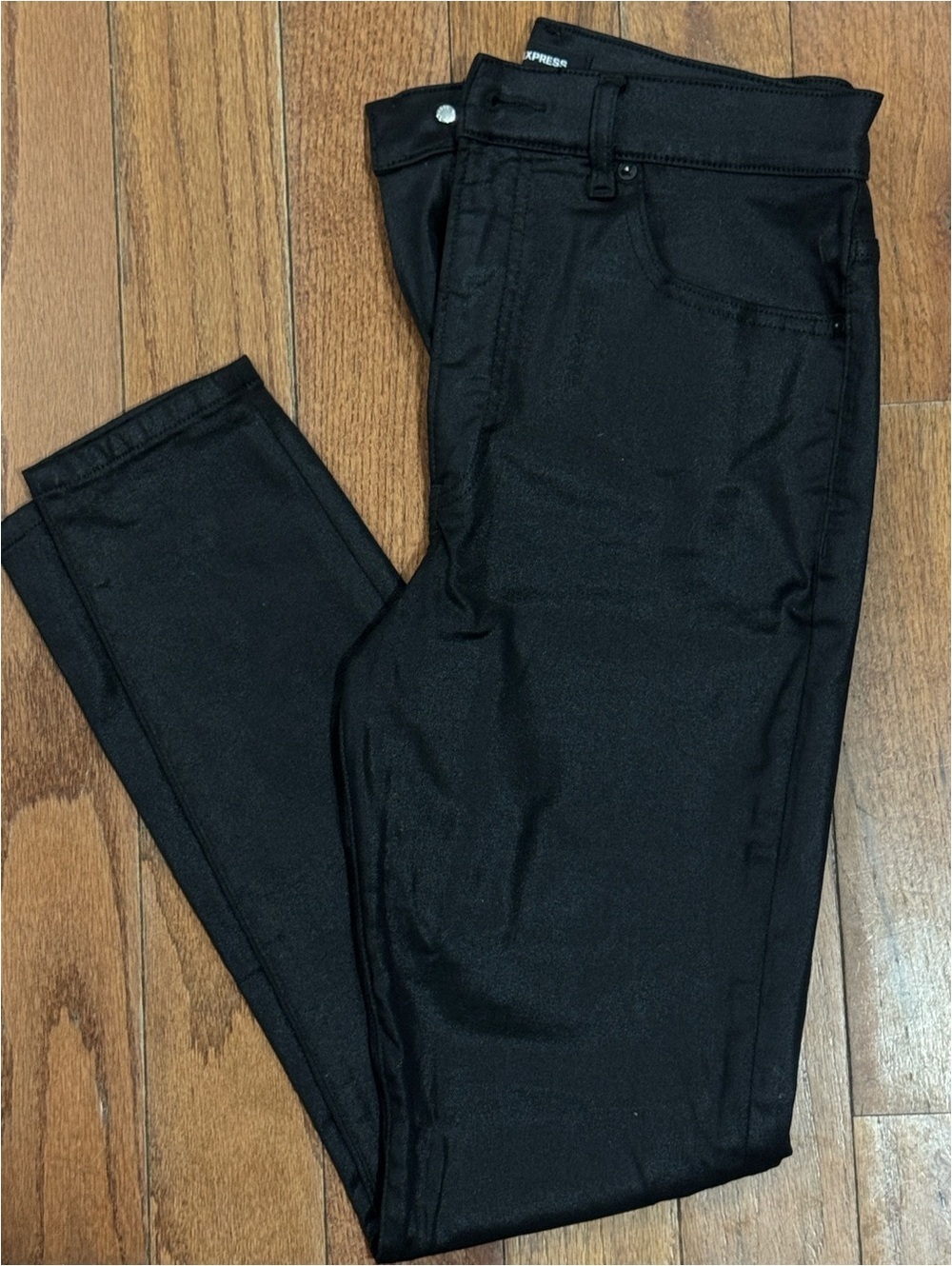 Express Black Super Skinny High Rise Jeans Size 6R